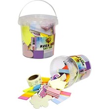 Cekar Store Bir Kova Not Yaz/yapışkanlı Not Kağıtları 250 gr