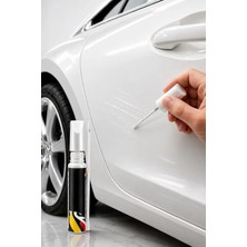 Munico 3 Adet Metalik Beyaz Araç Rötuş Kalemi Kaporta Çizik Kaporta Onarım Boya Kalemi Her Koda Uygun