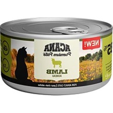Cekar Store Premium Pate (Ezme) Konserve Yaş Kedi Maması, Kuzu Etli, 85 gr