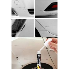 Munico 3 Adet Araç Çizik Onarıcı Rötuş Kalemi 5 ml Metalik Beyaz Kaporta Tampon Dayanıklı Boya Kalemi Oto