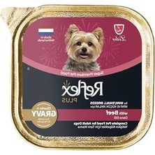 Cekar Store Plus Chunks In Gravy With Beef Dana Etli Mini&küçük Irk Yetişkin Köpek Maması 85 gr