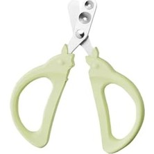 Cekar Store Çelik Uçlu Çift Delikli Yeşil Kedi Tırnak Makası CIN821YS