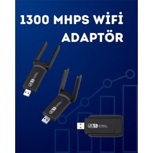 Aczagül Butik USB Wifi Adaptör – 1200 Mbps Hız