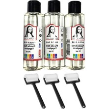 Cekar Store Puzzle Yapıştırıcı 70 ml 3 Adet ve Silindir Sünger Fırça 3 Adet Monalisa Pazıl Yapıştırıcısı