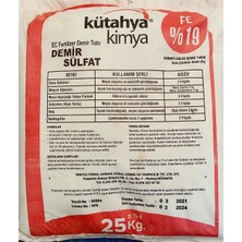 Karaoğlan Tarım Kimya Demir Sülfat 25 kg