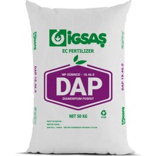 Karaoğlan Tarım Dap 18‑46‑0 – 25 kg | Yüksek Fosforlu Taban Gübre Bölünmüş Beyaz Ambalajda Gönderilir