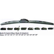 RBW Silecek Süpürgesi (8 Aparatlı) Hybrıd 430 mm 17" (1 Ad )