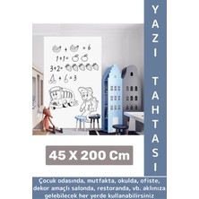 Özbience Beyaz Yazı Tahtası Sticker, Çocuk Odası, Ofis ve Restoran Dekorasyonu