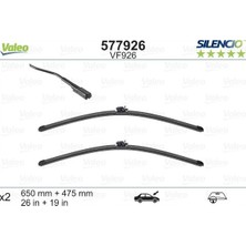 Valeo Silecek Supurgesi VF926 (X2) (650+475MM) (Ön) Mercedes-Benz B-Class (W246, W242) ; Mercedes-Benz B-C Las (1 Tk )