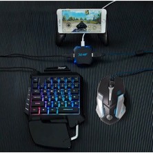 Özbience Oyun Seti Bluetooth Klavye Mouse ile Mobil ve Konsol Uyumlu