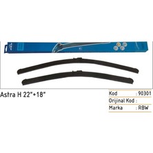 Inwells Silecek Süpürgesi (Muz) Opel Astra H (550 - 450 Mm) (1 Tk )