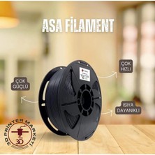 ELAS3D Siyah Asa Filament 1.75MM 1kg