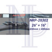 NRP Silecek Süpürgesi Muz (Tk) 650+400 mm Opel Corsa D (06-) Fıat Grande Punto (05-) Lınea (07-) (1 Tk )