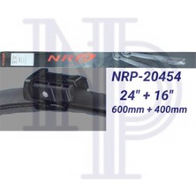 NRP Silecek Süpürgesi Muz(Tk) Ince 600+400MM 16MM Adaptör Audı A1 Seat Leon Vw Polo Vı Skoda (1 Tk )