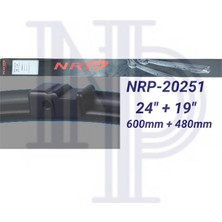 NRP Silecek Süpürgesi Muz (Tk) 600+475 mm Vw Caddy 04-10 Golf V Hb Jetta V Touran 06- Audı A3 Octavıa Iı (1 Tk )