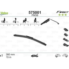 Valeo Muz Silecek 380MM (4 Aparatlı) (1 Ad) (1 Ad )