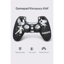 Özbience Kaymaz Yüzeyli Ps5 Kol Uyumlu Gamepad Koruyucu Kılıf
