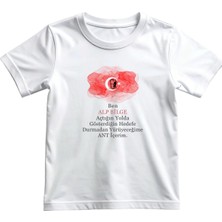 Kişiye Özel Isimli 23 Nisan Atatürk Baskılı Erkek\kız Çocuk Tişört %100 Pamuklu