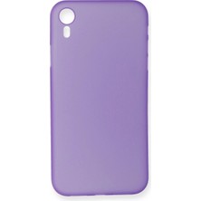 Zemira Iphone Xr Kılıf Pp Ince Kapak - Mor