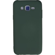 Zemira Galaxy J7 Kılıf Nano Içi Kadife - Koyu Yeşil
