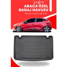 Baghes Renault Clio 4 Hb 2012-2019 Uyumlu Bagaj Havuzu