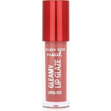 Golden Rose Mood Gleamy Lip Glaze Lipgloss- 202 Peachy Nude - Renkli Dudak Parlatıcısı
