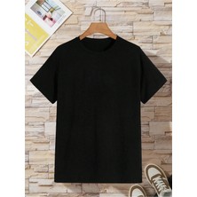 %100 Pamuk Unisex Oversize Kalıp T-Shirt / Tişört