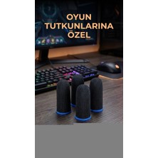 Özbience Hassas Kontrol Için Dayanıklı 4'lü Oyuncu Parmaklık Eldiven Seti
