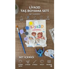 Liya3D Karakter Temalı Taş Boyama Seti