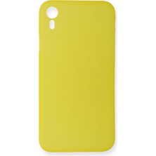 Zemira Iphone Xr Kılıf Pp Ince Kapak - Sarı