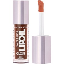 Golden Rose Sweet Kiss Lip Oil Gloss -06 - Coco Chocolate- Dudak Parlatıcı Yağ