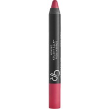 Golden Rose Matte Lipstick Crayon - 17 Princess Pink - Mat Ruj
