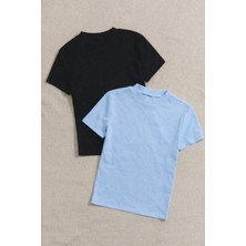 %100 Pamuk Oversize Rahat Esnek ve Şık Kadın Tişört \ T-Shirt
