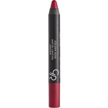 Golden Rose Matte Lipstick Crayon - 07 Crimson - Mat Ruj