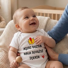 Egg Baby Hala Yazılı Bebek Zıbın Halam Temalı Komik Tasarımlı Bebek Body %100 Pamuk Hediyelik