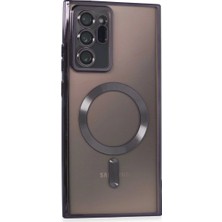 Zemira Galaxy Note 20 Kılıf Kross Magneticsafe Kapak - Mor