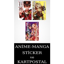 Gerekli Şeyler Yayıncılık Tuvalet Hayaleti Hanako-Kun 11-12-13 Manga Seti (3 Kitap) / Anime-Manga Sticker ve Kartpostal Hediyeli