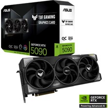 Verto Asus Geforce TUF-RTX5090-O32G-GAMING 32GB Gddr7 512BIT 2xhdmı 3xdp Ekran Kartı