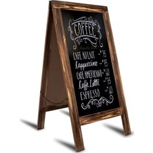 Özbience Doğal Ahşap Yazı Tahtası, Çocuklar ve Ev Dekorasyonu Için Şık Tasarım