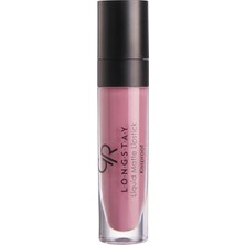 Golden Rose Longstay Liquid Matte Lipstick - 03 Cashmere Rose - Uzun Süre Kalıcı Likit Mat Ruj