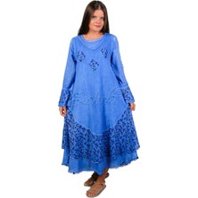 Fibula Otantik Standart Beden %yüz Pamuk Ithal Kombin Takım Desenli Elbise 36-46 Bedenler Arası Uygun