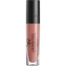 Golden Rose Longstay Liquid Matte Lipstick - 16 Warm Brown - Uzun Süre Kalıcı Likit Mat Ruj
