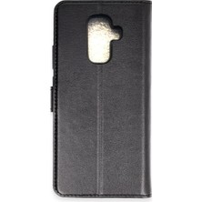 Zemira Galaxy J8 S Kapaklı Kılıf - Siyah