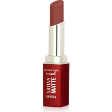 Golden Rose Mood Satiny Matte Lipstick -05 Burnt Blush - Mat Ruj
