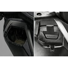 Nmax Techmax 125/155 2025-2026 Sol Cep Torpido Kapak Askı Aparatlı Siyah Modifiye