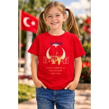 23 Nisan Temalı Baskılı %100 Organik Pamuk Tişört\t-Shirt