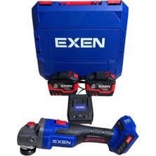 Exen En 456 Ats 21V 6AH 125 mm Kömürsüz Şarjlı Avuç Taşlama