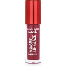 Golden Rose Mood Gleamy Lip Glaze Lipgloss- 206 Plum Glaze - Renkli Dudak Parlatıcısı