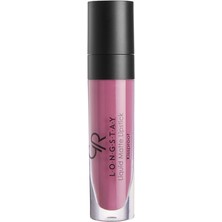 Golden Rose Longstay Liquid Matte Lipstick - 21 Pink Damson - Uzun Süre Kalıcı Likit Mat Ruj