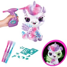 Motto Ticaret Airbrush Peluş Karanlıkta Parlayan Sihirli Unicorn - S00028788